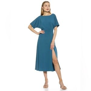 Alexia Admore Lana Midi Dress, semi-formal - cerulean (M)